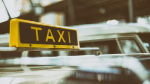 Cartel de taxi