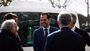Aguado durante la presentación