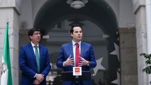 Ignacio Aguado reunido con Juan Marín