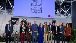 Marta Rivera durante la presentación de ‘Villas Floridas de Madrid’
