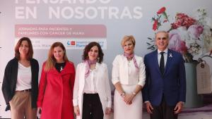 Isabel Díaz Ayuso participando en el Día Mundial contra el Cáncer