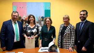 Marta Rivera durante el acto