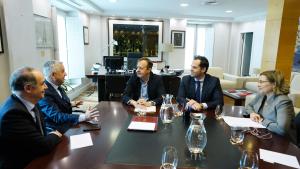 El vicepresidente del Gobierno regional se ha reunido con asociaciones de familias numerosas 