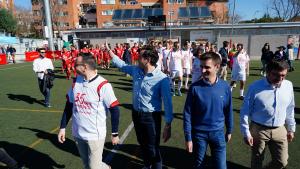 Ignacio Aguado en el partido