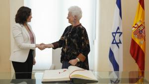 Díaz Ayuso se reúne con la embajadora de Israel