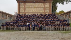 Visita de alumnos de policía de Chile para conocer la formación en el IFISE