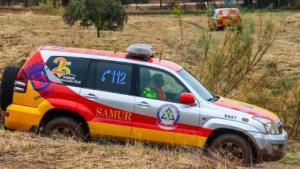 Prácticas de conducción del SAMUR en el IFISE