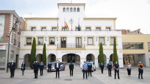 Ignacio Aguado durante su visita a San Sebastián de los Reyes 