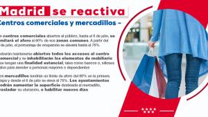 Madrid se reactiva mercadillos