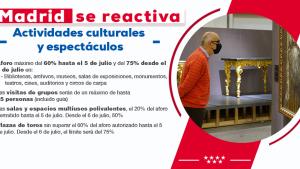 Madrid se reactiva cultura