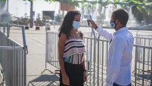 María Eugenia Carballedo visita "Abre Madrid" en IFEMA