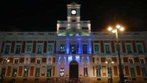 La Comunidad de Madrid ilumina con los colores de la bandera de Brasil la Real Casa de Correos en su Día Nacional