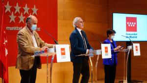 Enrique Ruiz durante la rueda de prensa