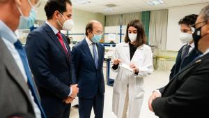 Aguado presenta la prueba piloto del primer test de España que te podrías hacer en casa