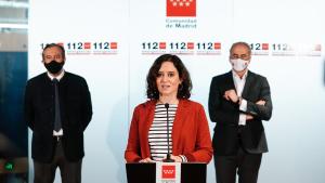 Díaz Ayuso en el 112