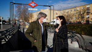 Díaz Ayuso supervisa el operativo de Metro de Madrid en Nochevieja y Año Nuevo