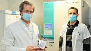 Antonio Portolés y José Julio Gómez, del Hospital Clínico San Carlos