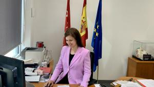 Marta Nieto, directora general de Comercio y Consumo, ha clausurado el II Encuentro de Mujeres en el Sector Especializado Cárnico Marta Nieto, directora general de Comercio y Consumo