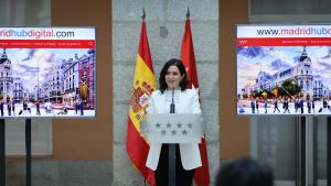 Díaz Ayuso: “Tenemos que ser el nudo de la economía digital del sur de Europa