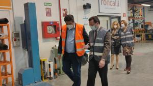 Javier Fernández-Lasquetty visita el Centro Especial de Empleo de la Fundación Juan XXIII Roncalli