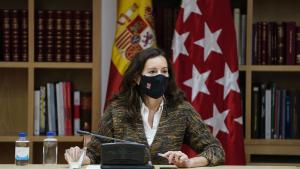 Eugenia Carballedo y el presidente UDEFEMA han mantenido hoy un encuentro en la Real Casa de Correos