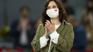 Díaz Ayuso asiste a la Final del Mutua Madrid Open.
