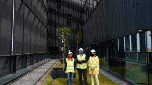 David Pérez ha visitado el avance de las obras de la nueva sede de Metro de Madrid