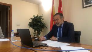 Enrique López ha participado en la reunión telemática del Observatorio Regional de la Violencia de Género