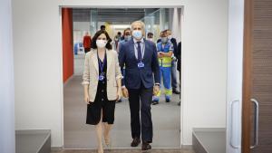 Díaz Ayuso ha inaugurado el Primer Encuentro Internacional sobre COVID-19 en el Hospital Enfermera Isabel Zendal