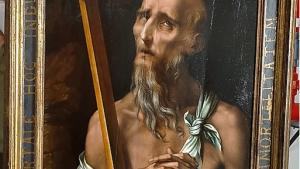 Pintura San Jerónimo atribuida a Luis de Morales