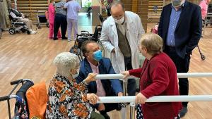 Visita a residencia de mayores