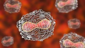 Celula contagiada por un virus