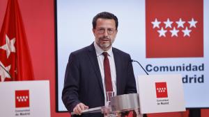 El consejero Javier Fernández-Lasquetty en rueda de prensa