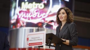 La presidenta en el Pasillo de la Música