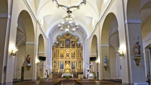 Imagen del interior de la Iglesia de Santa María La Antigua