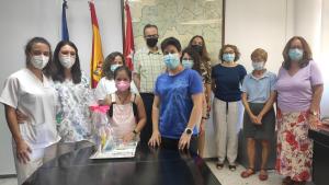 Leyre Ovejero, usuaria ganadora del Centro de Salud Presentación Sabio