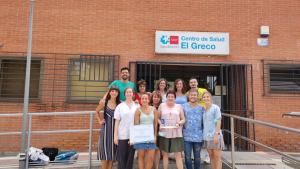 Profesionales del Centro de Salud Greco de Getafe