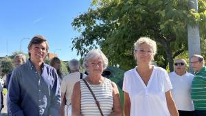 El viceconsejero de Deportes, Alberto Tomé, en la inauguración de los campos de fútbol Enrique Moreno Lalo de Aranjuez