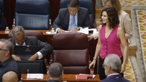 La presidenta en la Asamblea de Madrid