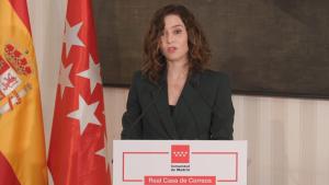 La presidenta durante su intervención 