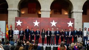Díaz Ayuso anuncia la Alianza de Madrid por el Talento Digital, un gran pacto con la sociedad civil y empresas para atraer y fomentar más ideas en el La presidenta en el acto