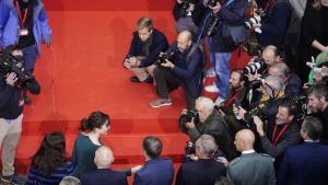 Díaz Ayuso reivindica una “España fiel” con voluntad “firme y profunda” de convivir “en democracia y libertad” La presidenta durante su discurso en el acto