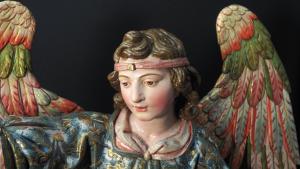 Escultura de San Rafael Arcángel