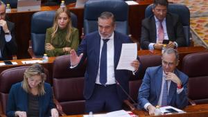 El consejero Enrique López en el pleno
