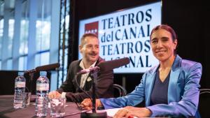 Blanca Li durante el acto