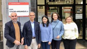 Luis Martínez-Sicluna, en el CEPI de Arganzuela