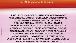 Actividades de la agenda cultural del 10 al 12 de marzo