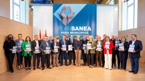 La presentación del Plan de medio ambiente Sanea