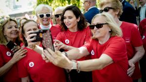  La presidenta en el acto