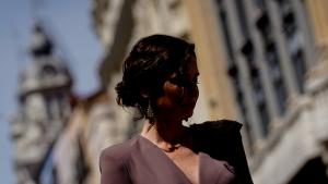 La presidenta durante el desfile